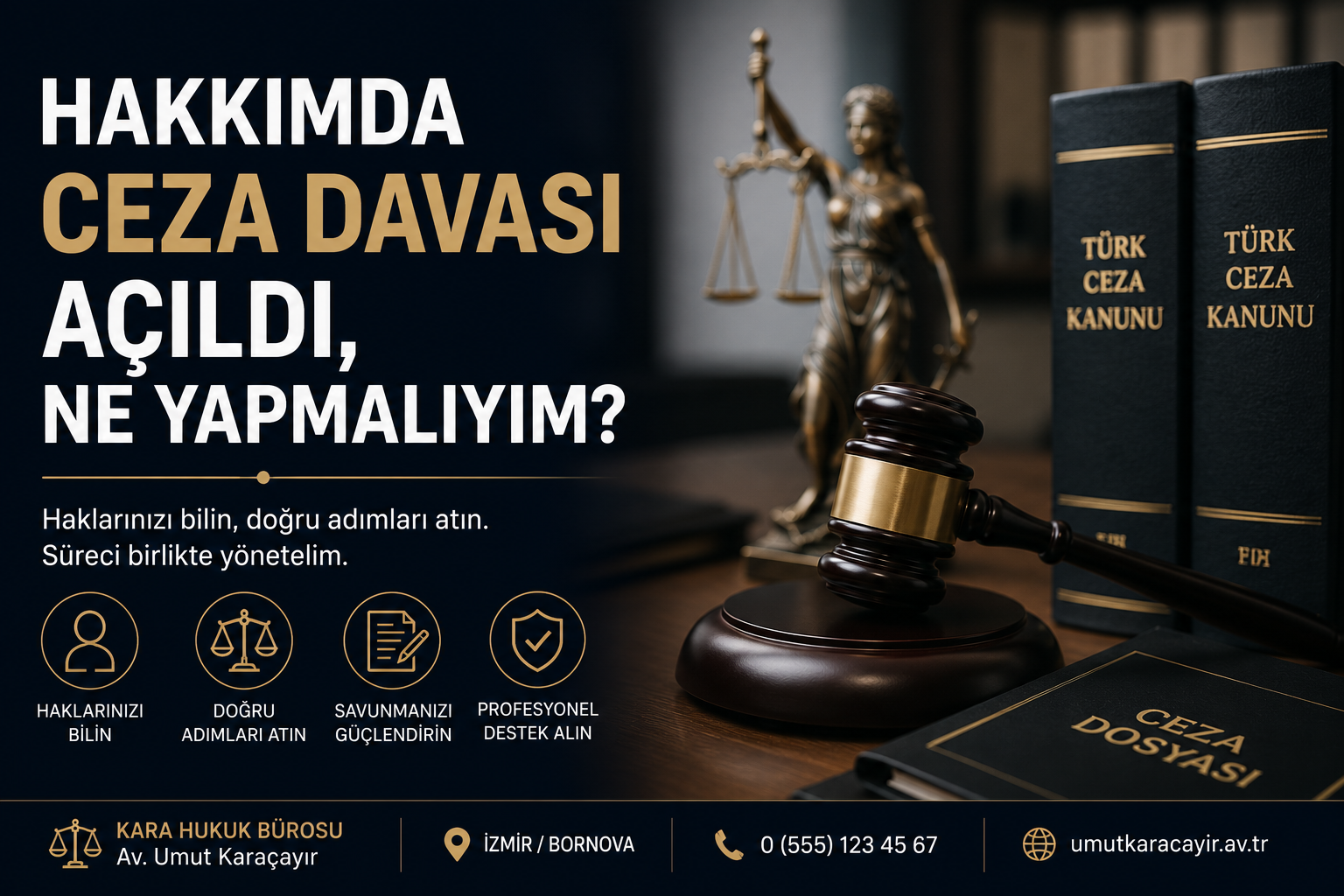 Hakkımda Ceza Davası Açıldı, Ne Yapmalıyım?